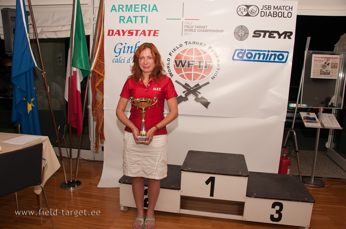 Galina Yakushina from Russia - World champion PCP Lady